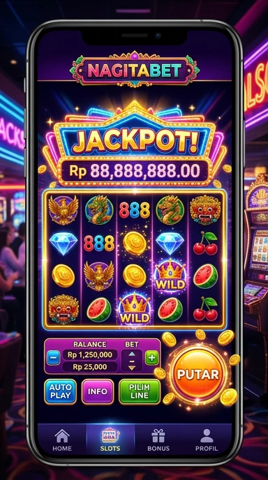 Proses unduh cepat dan mudah di aplikasi nagitabet.